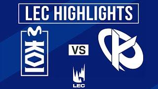 MKOI vs KC ALL GAMES Highlights | LEC Spring Playoffs 2025 | Movistar KOI vs Karmine Corp