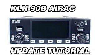 KLN-90B AIRAC/Navdata update tutorial | X-Plane 11