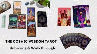 It's FINALLY HERE - My Cosmic Wisdom Tarot - Unboxing & Walkthrough + Stickers