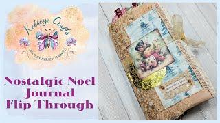 Nostalgic Noel Junk Journal Flip Through, Design Team Project for @RachandBellaCrafts