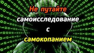 Почему нельзя путать самокопание с самоисследованием