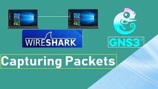 5- |  Capture Packets using wireshark in GNS3 ? | Use of Wireshark ? | monitoring network Activity ?