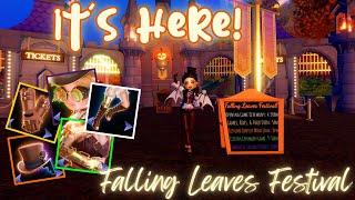 Royale High Royalloween Update - Don't Miss The Falling Leaves Festival & All Toggles Steampunk Set!