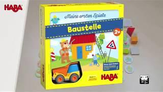 HABA Meine ersten Spiele – Baustelle (Anleitung) | Kinderspiel ab 2 Jahren