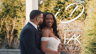 Abigail & Jonathan's Elegant Full Wedding Video at The Estate at Florentine Gardens NJ  HAK Weddings