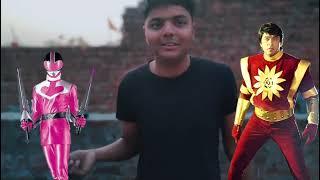 Power Ranger time force pink Ranger  Shaktimaan by Shivam BollZ