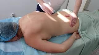 Лечебный массаж спины и шеи от очень опытного мастера !!! Therapeutic back and neck massage.