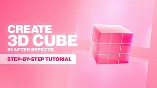 Create 3D CUBE in After Effects | Step By Step Tutorial | KuldeepMP4