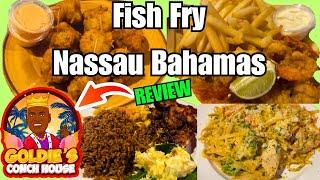 Fish Fry Nassau Bahamas | Goldie's Conch House Review | Arawak Cay Nassau