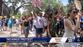 ‘No Kings’ protests draw thousands in Coastal Georgia, the Lowcountry