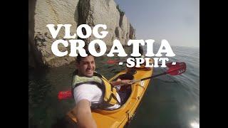  Vlog Croatia : Sea Kayaking Split Coast & Snorkeling GoPro