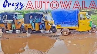 Autorickshaw 3 Wheeler PIAGGIO Ape Beware! The Hidden Dangers of Potholes Revealed | TukTuk rickshaw