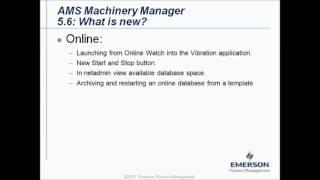 CSI2140 and AMS Machinery Manager v5 6 what is new I-CARE