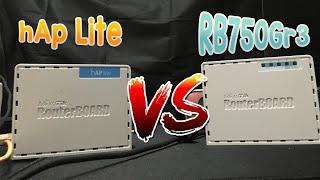 Mikrotik hAP Lite vs RB750Gr3, Lebih Worth Mana Ya?!!