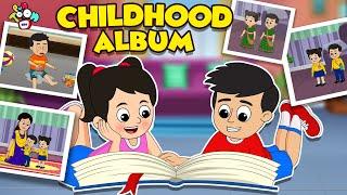 Gattu Chinki's Childhood Album | Animated Stories | English Cartoon | Moral Stories | PunToon Kids