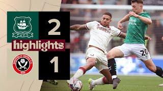 Plymouth Argyle 2-1 Sheffield United | EFL Championship highlights