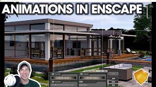 Creating ANIMATIONS in Enscape from your SketchUp model