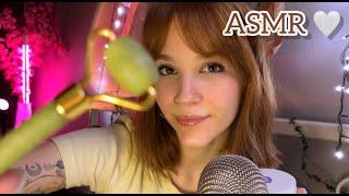  ASMR уход за кожей лица  Skin care