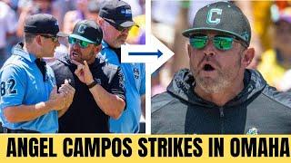 Fired MLB Umpire Angel Campos Sparks Controversy Again In College World Series