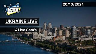  Ukraine Live Cams from Kyiv/Lviv/Odesa/Dnipro/Donetsk/Sumy and more - 4 Cam's System