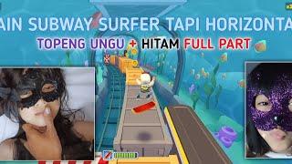 MAIN SUBWAY SURFER TAPI HORIZONTAL?? ft | Topeng Ungu Full Part + Topeng Hitam