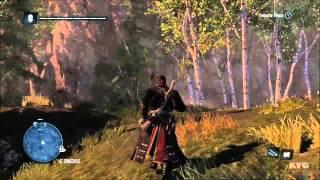 Assassin's Creed: Rogue - Treasure Map Location - 685, 575 - River Valley | Twin Snake Path [HD]