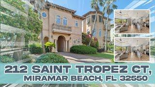 !!PRICE REDUCED!! Emerald Coast Beach Homes - 212 Saint Tropez Ct, Miramar Beach, FL 32550