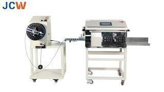 Automatic Coaxial Cable Precise Cut and Strip Machine | JCW-CS600C | JCWELEC