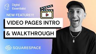 NEW FEATURE: Squarespace Video Pages Intro & Walkthrough