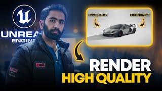 How to Render High Quality Unreal Engine 5.4 | 4K Render settings in Unreal Engine 5.4