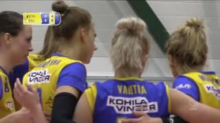 KOHILA VK (ESTONIA)  v ALLIANZ SMTV STUTTGART (GERMANY) =  CEV CUP 25 01 2017