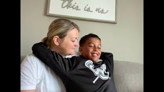 KOBE & HIS MOM read Diary of a 5th Grade Outlaw