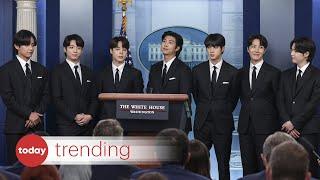 K-pop supergroup BTS meet US President Joe Biden