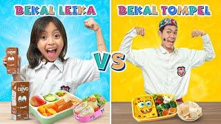 LEIKA VS TOMPEL LUNCH BOX! - FUNNY KIDS DRAMA 