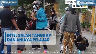 Viral Oknum Intel jadi Tersangka usai Tangkap dan Aniaya Pelajar SMA @TRIBUNLAMPUNGNEWSVIDEO