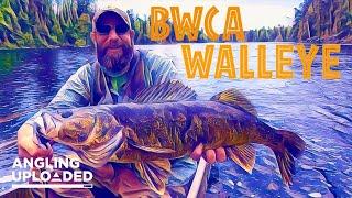 Fishing in the BWCA - GIANT WALLEYE!!