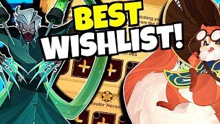 BEST HEROES FOR WISHLIST!!! [AFK ARENA]