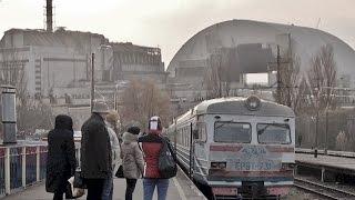 train to Chernobyl NPP (ЧАЭС), from Славутич (Slavutych) to Семиходы - feat. Gamardah Fungus