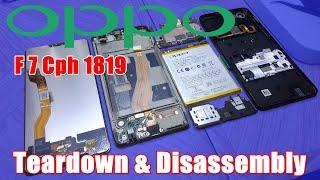 Disassembly & Teardown   OPPO F7 #service vlog 16