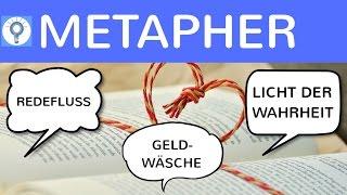 Metapher - Was ist eine Metapher? Erklärung, Wirkung & Beispiele | Rhetorisches Stilmittel / Figur