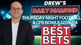Thursday Night Football Picks | Seahawks vs Bears | Rate Bowl | Drew's Daily Diamond 12/26