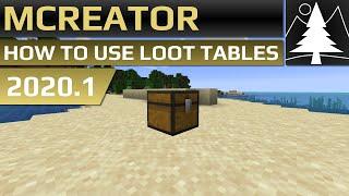 MCreator Tutorial: How to use loot tables | 2020.1