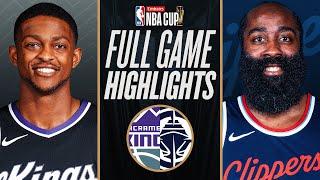 KINGS at CLIPPERS | EMIRATES NBA CUP  | FULL GAME HIGHLIGHTS | November 22, 2024