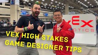 VEX High Stakes Game Designer Tips with Grant Cox (VRC / V5RC)