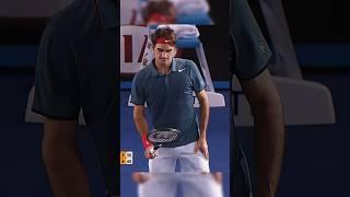 Roger Federer READS his opponent's mind  #tennis #sports