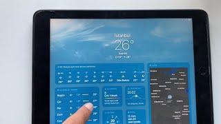 iPadOS 16 Weather App