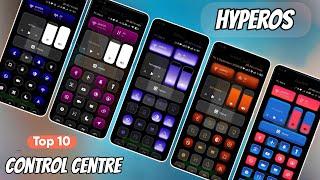  Top 10 Different Xiaomi HyperOS Control Center Theme  | Apply Xiaomi HyperOS Control Center Blur