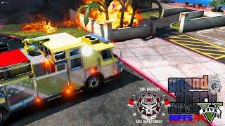 KUFFS LIVE! The SAFD Has Large Hoses! | FiveM KUFFSrp GTA Roleplay Server (Fire Dept)