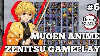 Gameplay Zenitsu Kimetsu no Yaiba/Demon Slayer (Link game di Deskripsi)- MUGEN Android Indonesia