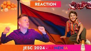 JESC 2024:  Leo - "Cosmic Friend" |  REACTION 